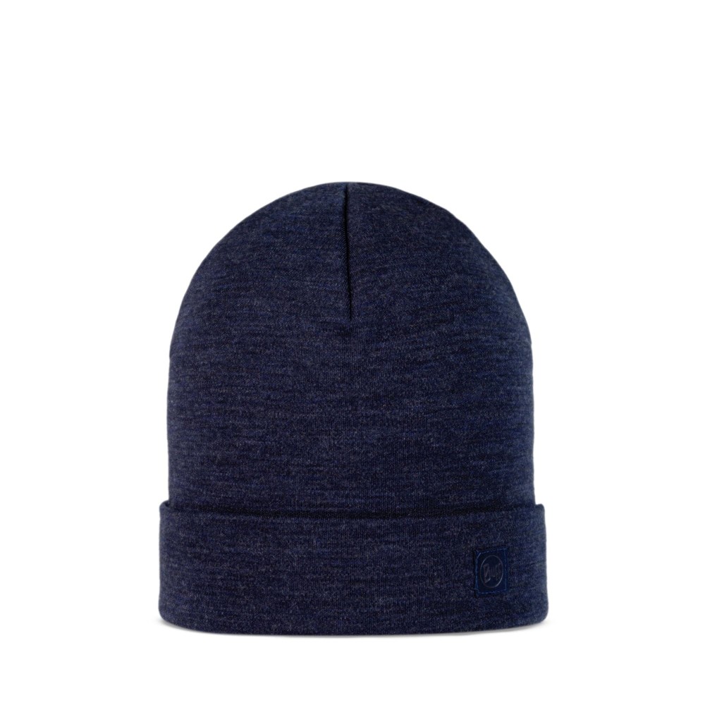 Czapka wełniana Buff Heavyweight Merino Wool Hat Beanie Solid Indigo