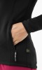 Bluza damska techniczna z Polartec Power Stretch Viking Jukon Lady bez kaptura 09 czarny