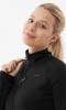 Bluza damska techniczna z Polartec Power Stretch Viking Jukon Lady bez kaptura 09 czarny