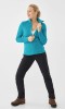 Bluza damska polarowa Viking Tesero 7000 turkusowy