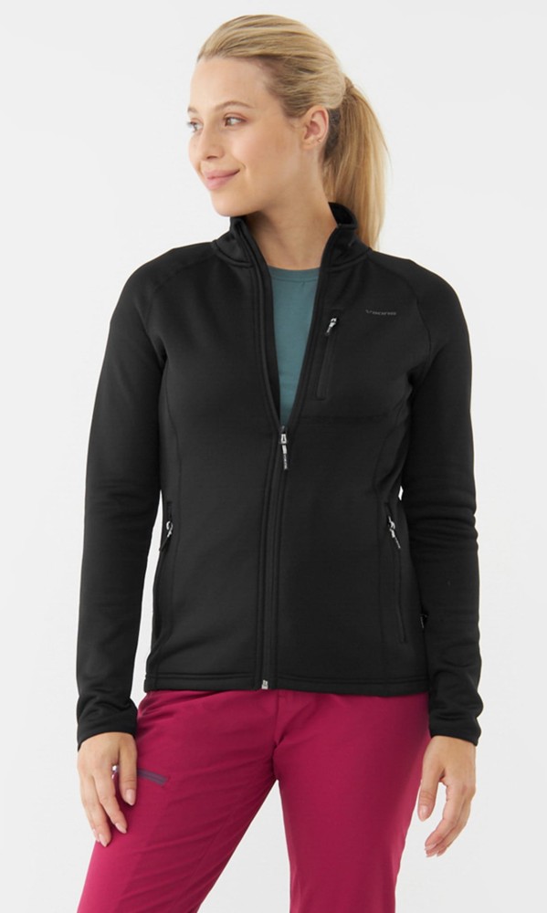 Bluza damska techniczna z Polartec Power Stretch Viking Jukon Lady bez kaptura 09 czarny