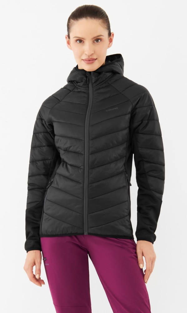Kurtka damska z kapturem Viking Becky Warm Pro Primaloft 0900 czarny