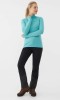 Bluza damska elastyczna z dzianiny technicznej Viking Admont 70 turkusowy