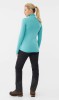 Bluza damska elastyczna z dzianiny technicznej Viking Admont 70 turkusowy