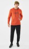 Bluza męska bambusowa z kapturem Viking Panaka 5400 pomarańczowy