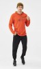 Bluza męska bambusowa z kapturem Viking Panaka 5400 pomarańczowy