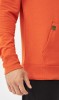 Bluza męska bambusowa z kapturem Viking Panaka 5400 pomarańczowy