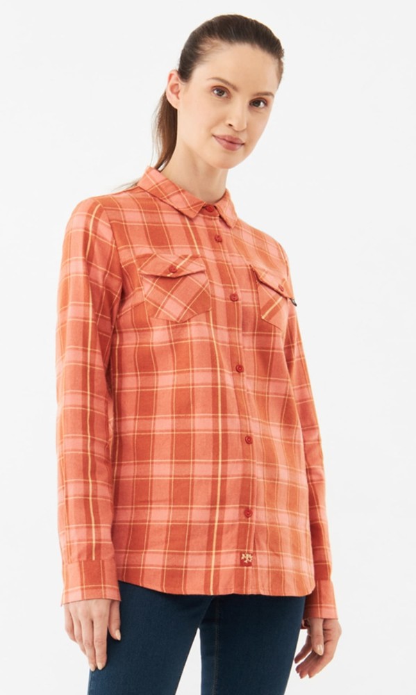 Koszula damska bambusowa Viking Shamrock 5400 pomarańczowy