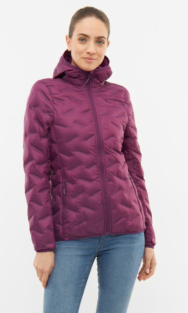 Kurtka damska puchowa Viking Aspen 46 fuksja