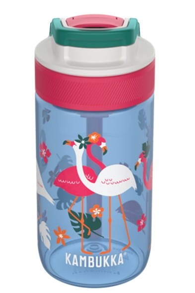 Butelka dla dzieci KAMBUKKA Lagoon 400 ml Blue Flamingo
