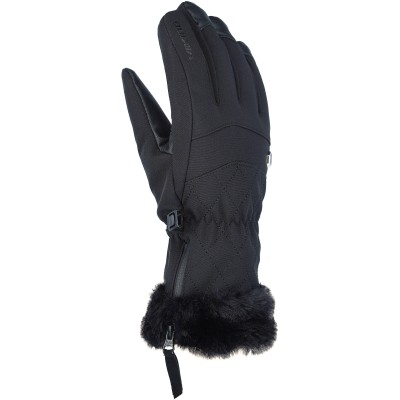 Rękawice narciarskie damskie z ociepliną Primaloft Viking Meris 0900 czarny