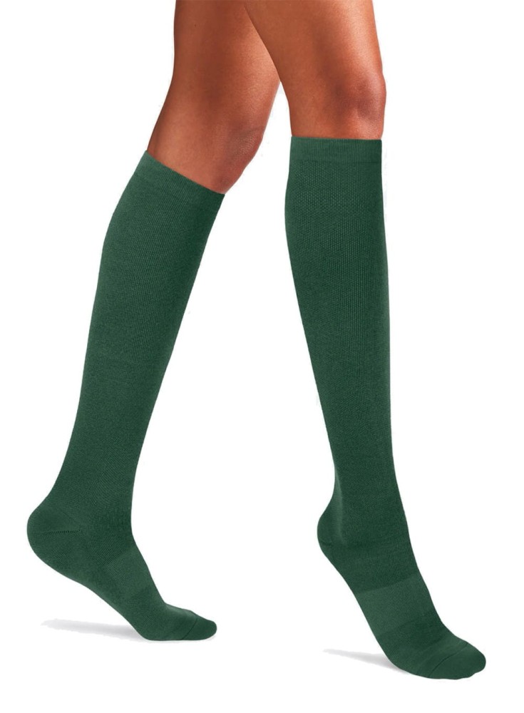 Skarpetki kompresyjne Ostrichpillow Bamboo Compression Socks Forest Green