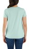 Koszulka damska bawełniana Carhartt Lightweight Crewneck Tencel HA4 Blue Surf
