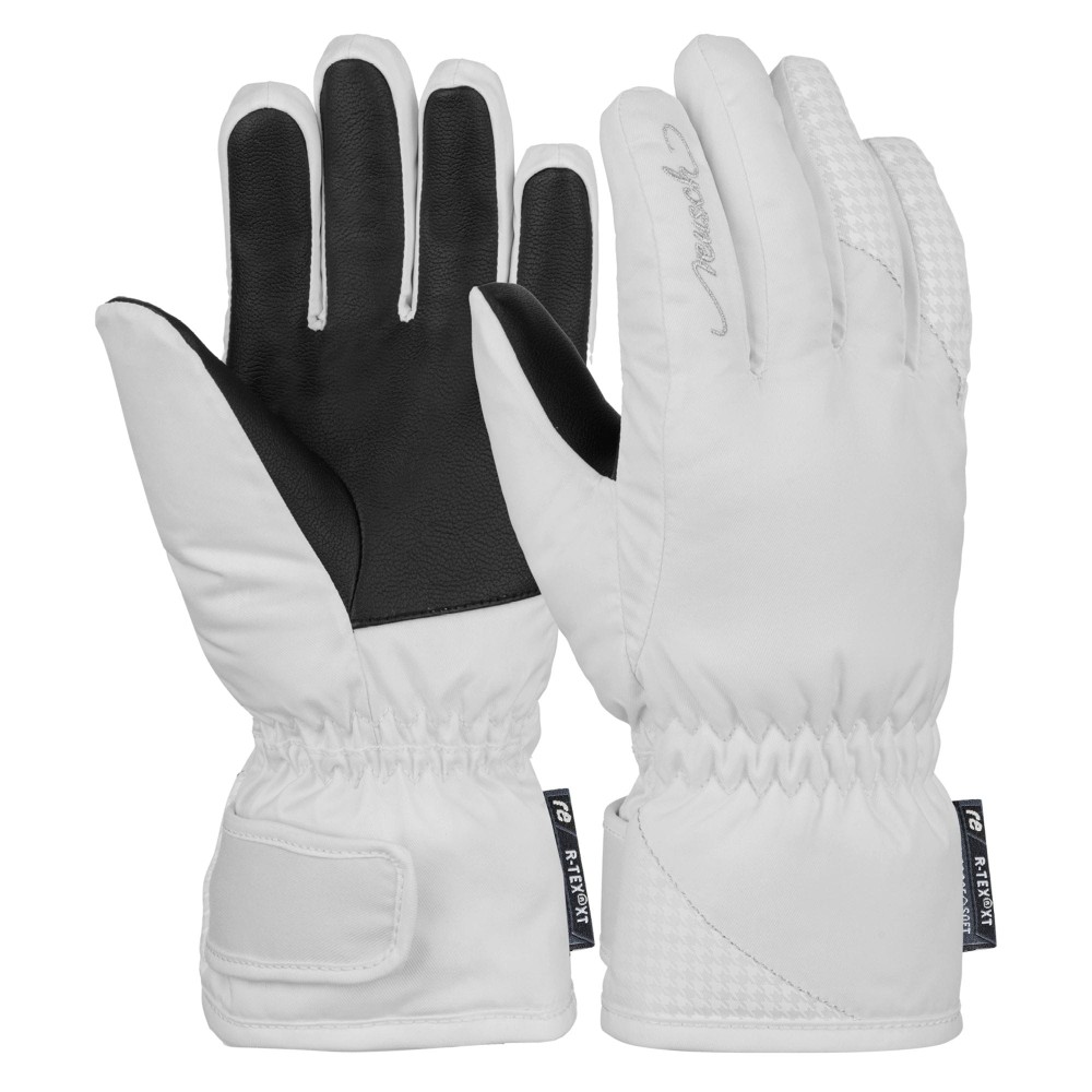 Rękawice zimowe dziecięce z membraną Reusch Alice Junior 1100 biały