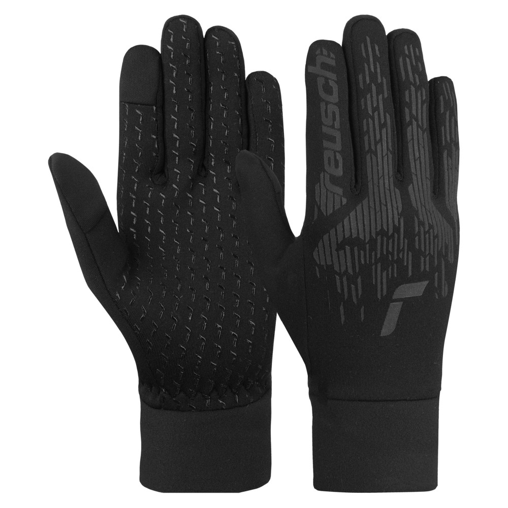 Rękawice multifunkcyjne dziecięce Reusch Ashton Junior 7070 czarny reflective