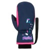 Rękawice zimowe dziecięce Reusch Kids Mitten 4540 granatowo-różowy