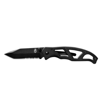 Nóż składany z ząbkowanym ostrzem Gerber Paraframe I Tanto Folder SE