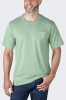 Koszulka męska T-shirt Carhartt Heavyweight Pocket K87 GF6 Loden Frost Heather
