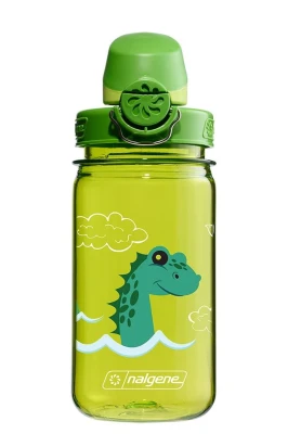 Butelka do wody dla dzieci Nalgene Tritan Sustain On-The-Fly 350 ml Green Nessie