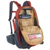 Plecak rowerowy z protektorem Evoc Neo 16L chili red/carbon grey 100116514 S/M