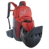 Plecak rowerowy z protektorem Evoc Neo 16L chili red/carbon grey 100116514 S/M
