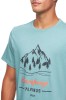 Koszulka męska T-shirt Alpinus Polaris miętowy