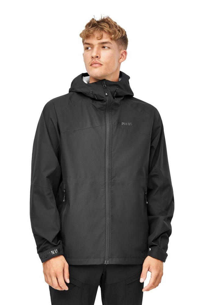 Kurtka męska przeciwdeszczowa Alpinus Carniche czarny