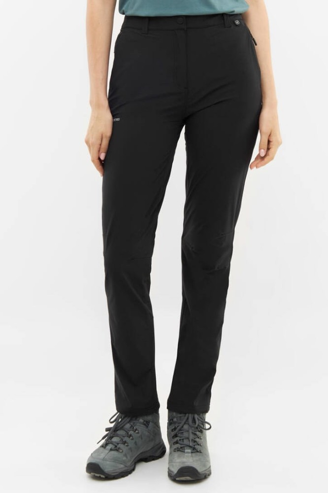 Spodnie damskie trekkingowe elastyczne Viking Expander Ultralight 0900 czarny