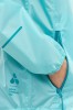 Kurtka damska przeciwdeszczowa z membraną Aqua Thermo TEX Viking Rainier 7000 turkusowy