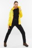 Kurtka damska przeciwdeszczowa z membraną Aqua Thermo TEX Viking Rainier 6400 żółty