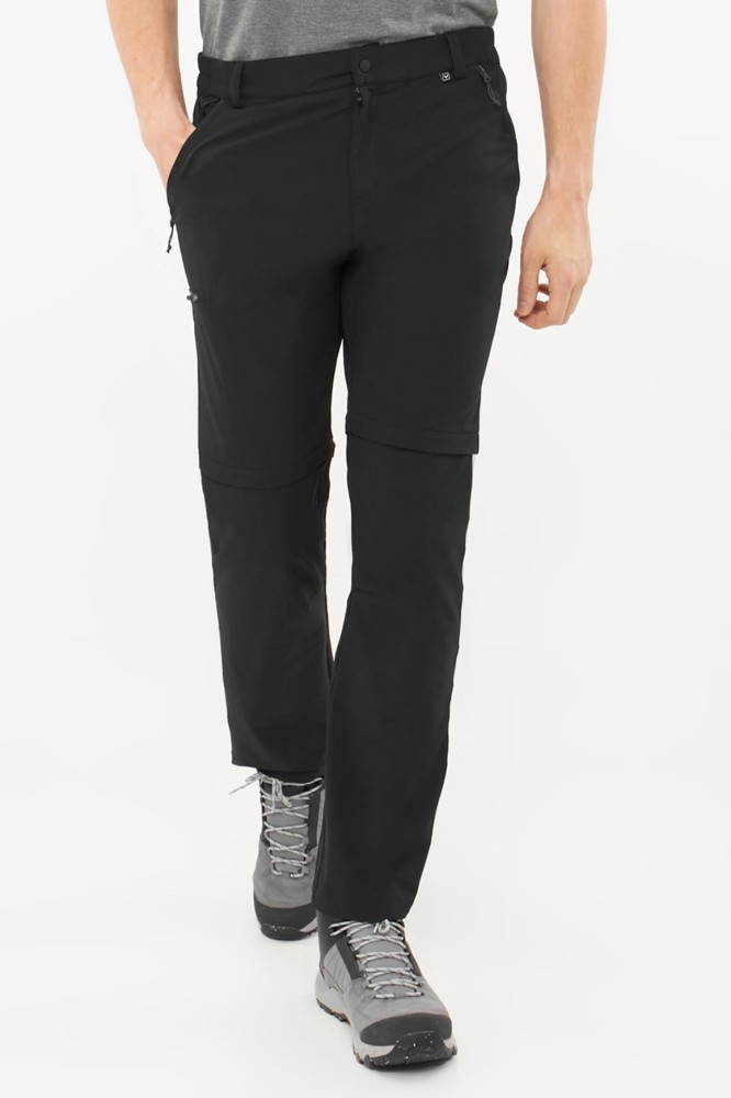 Spodnie męskie trekkingowe z odpinaną nogawką Viking Rocklyn 2 in 1 0900 czarny