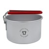 Kubek rondelek aluminiowy turystyczny Trangia T-Cup 500ml czerwony