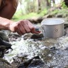 Kubek rondelek aluminiowy turystyczny z pokrywką Trangia T-Cup with lid 500ml czarny