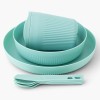 Zestaw naczyń turystycznych 7-częściowy dla jednej osoby Sea To Summit Passage Dinnerware Aqua Sea