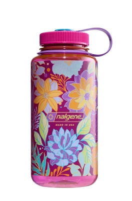Butelka do wody z szerokim wlewem Nalgene Tritan Sustain 1L WM Botanical Florals