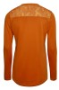 Koszulka damska z długim rękawem Silvini Ella WD2036 6060 pomarańczowy