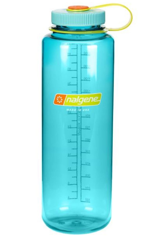 Butelka do wody z szerokim wlewem Nalgene Silo Tritan Sustain 1,5L WM Cerulean