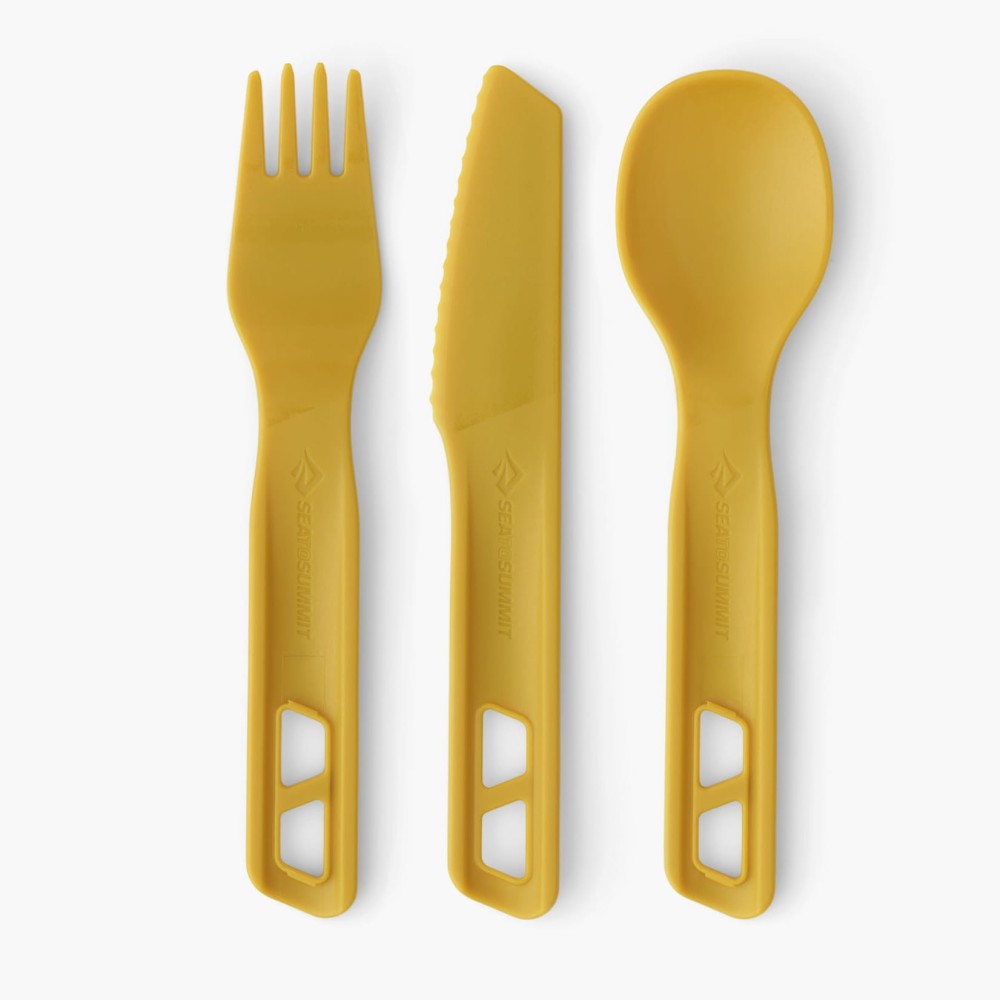 Zestaw sztućców 3-częsciowy Sea To Summit Passage Arrowwood Yellow