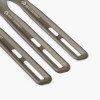 Zestaw sztućców turystycznych z aluminium 3-częściowy Sea To Summit Frontier Ultralight Cutlery Set Fork, Spoon & Knife