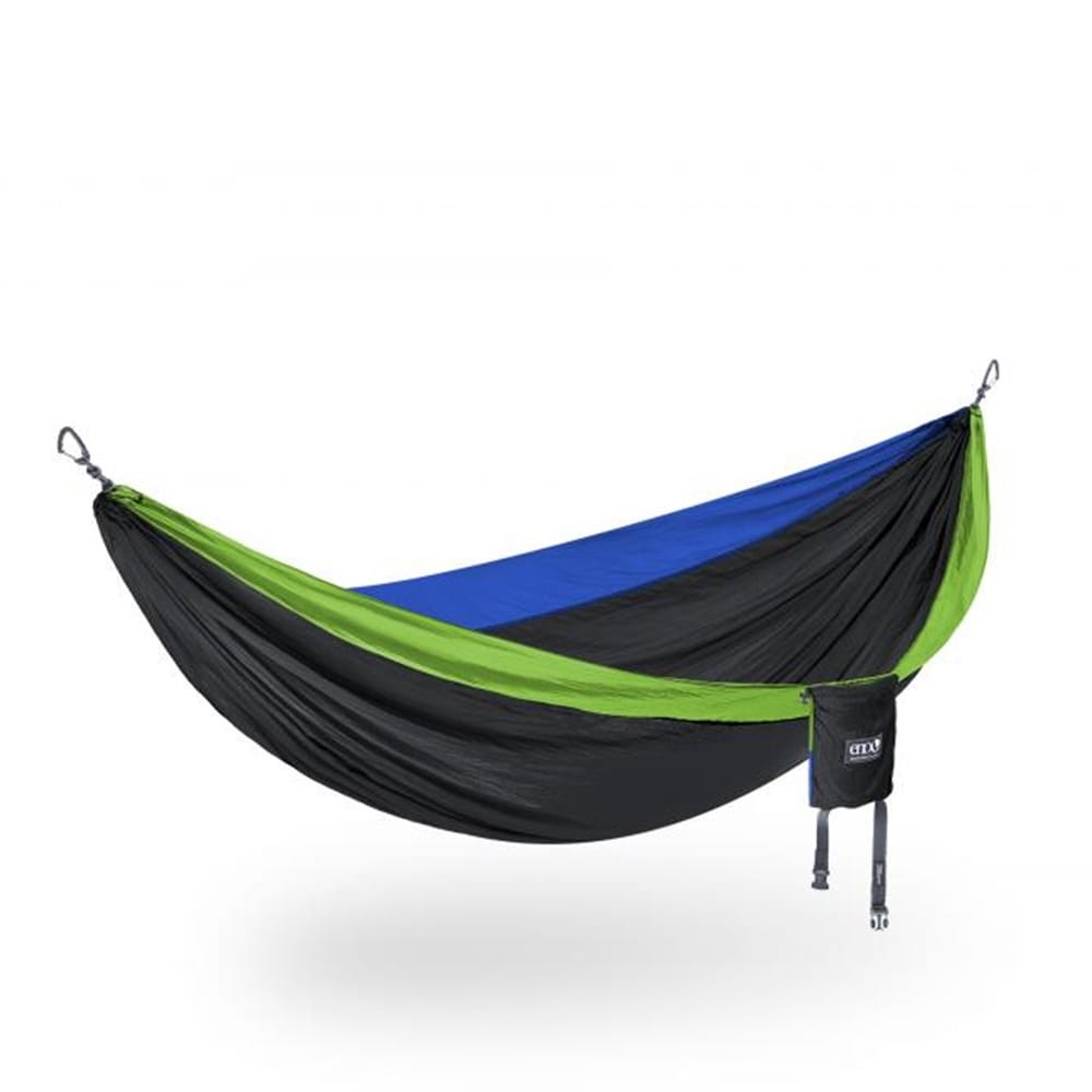 Hamak turystyczny ENO DoubleNest Chartreuse/ Black/ Royal
