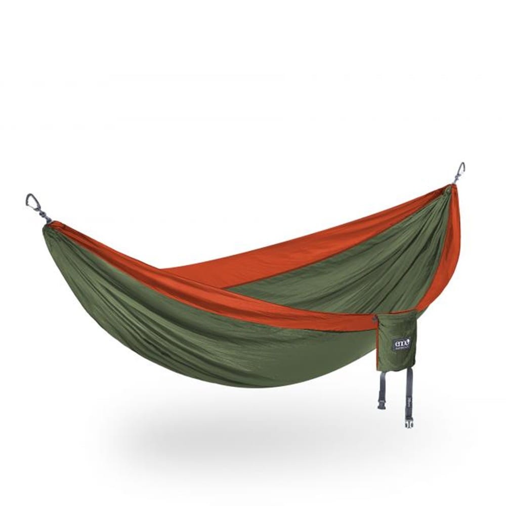 Hamak turystyczny ENO DoubleNest Olive/ Orange