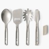 Zestaw przyborów kuchennych ze stali nierdzewnej Sea To Summit Detour Stainless Steel Utensil Set