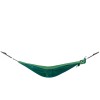 Hamak jednoosobowy turystyczny dla dzieci z karabinkami i linkami Ticket to the Moon Mini Hammock Set Emerald Green-Green TMMINI3611