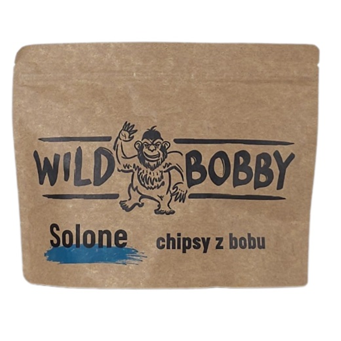 Chipsy z bobu solone Wild Bobby 100g