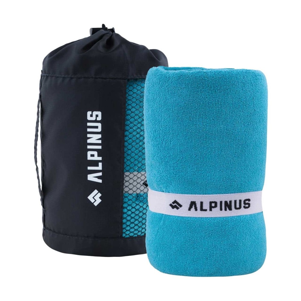 Ręcznik szybkoschnący z mikrofibry Alpinus Egremni 75x150 cm niebieski