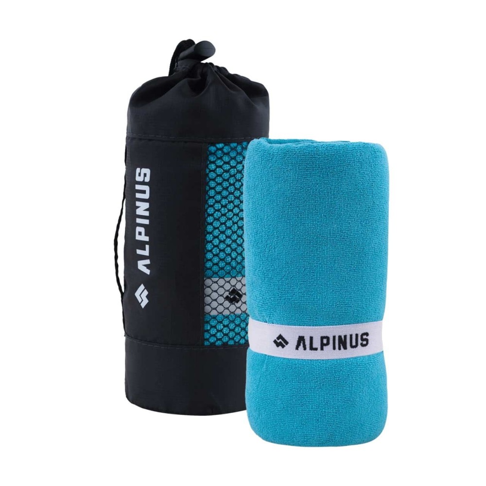 Ręcznik szybkoschnący z mikrofibry Alpinus Gialos 50x100 cm niebieski