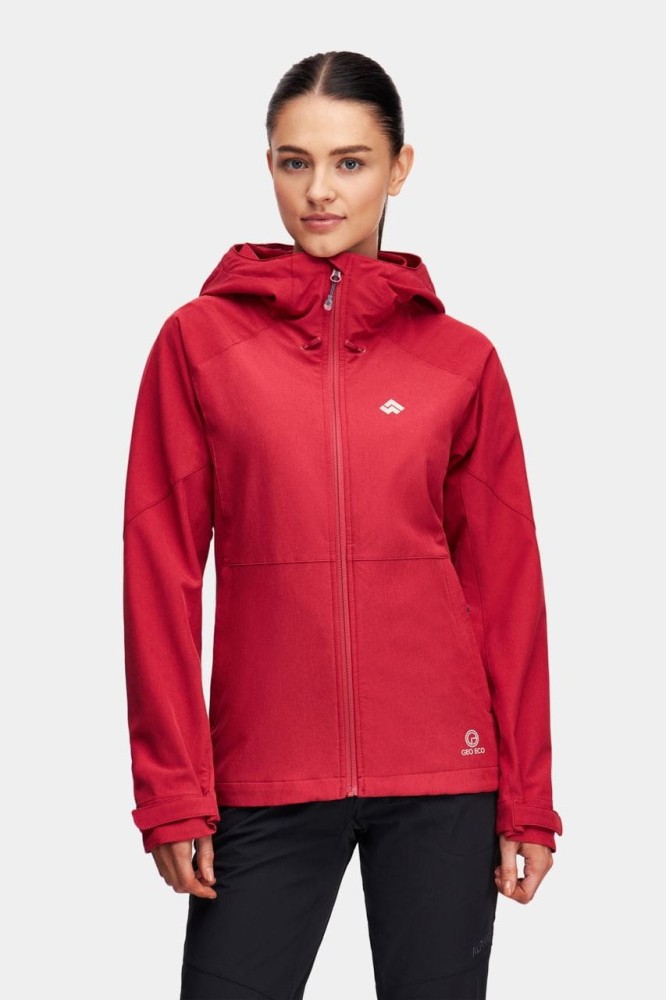 Kurtka damska softshell Alpinus Majadita malinowy