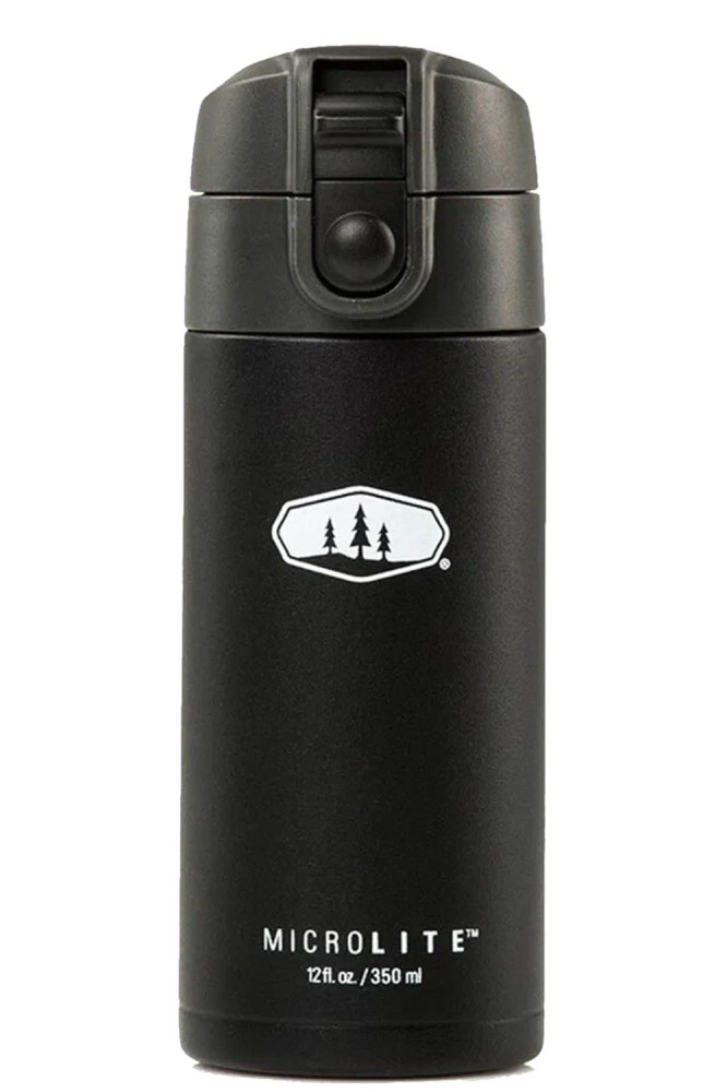 Kubek termiczny GSI Outdoors MicroLite Flip 350 ml czarny