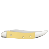 Nóż składany Case Knives 310096 SS Smooth Texas Toothpick żółty
