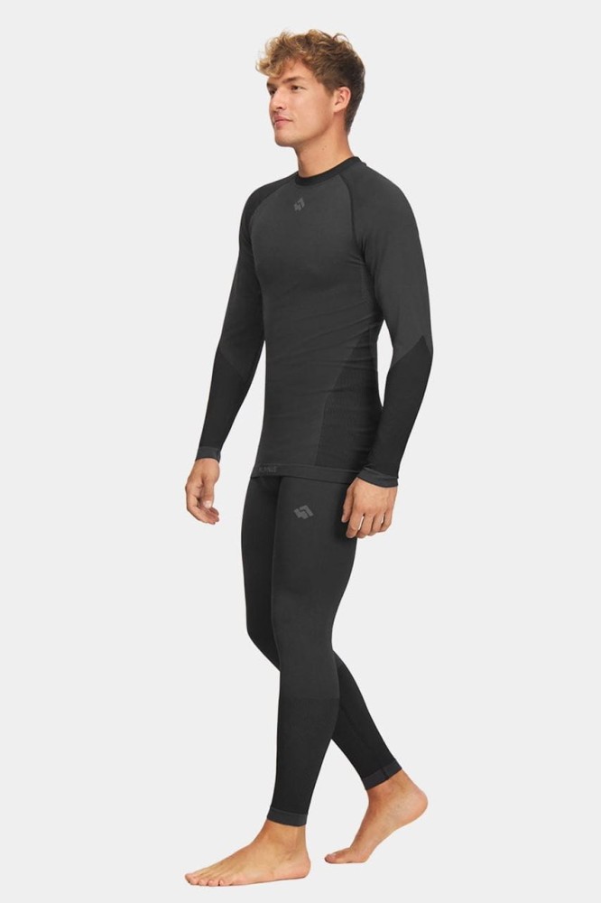 Komplet bielizny termoaktywnej męskiej Alpinus Moelv Set SI11549 czarny